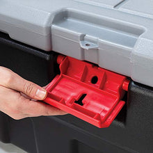 Load image into Gallery viewer, Rubbermaid ActionPacker️ 48 Gal Lockable Storage Bin, Industrial, Rugged Large Storage Container with Lid