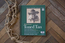 Load image into Gallery viewer, Strathmore 412-9 Tan Drawing 400 Series Toned Sketch Pad, 9"x12", 50 Count