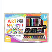 Load image into Gallery viewer, Art 101 142-Piece Wood Art Set Amazon Exclusive