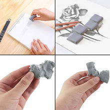 Load image into Gallery viewer, UPlama 24Pcs Kneaded Rubber Erasers for Drawing,Cleaning,Charcoal,Pastels,Moldable Putty Rubber,No Smudge Eraser Perfect Choice for Art and Sketching Supplies,Brighten Your Sketches and Drawings