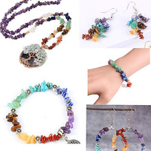 Load image into Gallery viewer, Natural Chip Stone Beads Multicolor 5-8mm About 400 Pieces Irregular Gemstones Healing Crystal Loose Rocks Bead Hole Drilled DIY for Bracelet Jewelry Making Crafting (5-8mm, Multicolor)