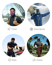 Load image into Gallery viewer, Spiral Tie Dye Neck Gaiter Mask Full Face Covering - Cool Breathable Lightweight Fabric Mouth Gator for Men & Women iHeartRaves