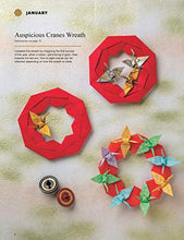 Load image into Gallery viewer, Beautiful Origami Paper Wreaths: Handmade Japanese Decorations for Every Occasion