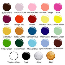 Load image into Gallery viewer, MIRATUSO Acrylic Pouring Paint Set 24 Colors 60ml (2oz) Pre-Mixed High Flow Acrylic Paint for Pouring on Canvas, Paper, Wood and Stones