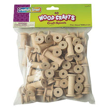 Load image into Gallery viewer, Chenille Kraft 3570 Craft Spool, 1/2 x 2 Inches, Wood
