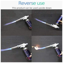 Load image into Gallery viewer, Butane Torch Kitchen Blow Torch - Chef Cooking Torch Lighter Adjustable Flame With Safety Lock Culinary Torch For Creme Brulee, Baking, BBQ Butane Gas Not Included…