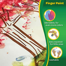 Load image into Gallery viewer, Crayola Washable Finger Paints, 6 Count, School Painting Supplies, Gifts for Kids, 3, 4, 5, 6, 7