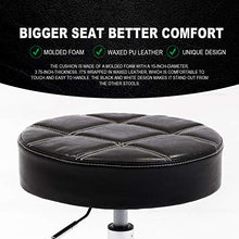 Load image into Gallery viewer, CoVibrant Ergonomic Lockable Rolling Stool Adjustable Swivel for Medical Doctor Office Spa Kitchen Desk Esthetician Artist Exam Room (Black Backless)