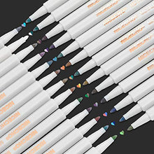 Load image into Gallery viewer, Metallic Markers, Permanent Metallic Paint Pens, Fine Point Doodle Dazzle Marker for Black Paper, Art, Card Making, DIY Photo Album, Scrapbook Crafts, Metal, Ceramic, Glass(26 Colors)