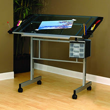 Load image into Gallery viewer, Studio Designs 10053 Vision Craft Station in Silver / Blue Glass