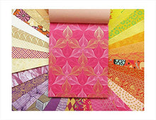 Load image into Gallery viewer, Paperhues Pink-Yellow-Brown Decorative Handmade Scrapbook Papers Collection 8.5x11" Pad, 40 Sheets.