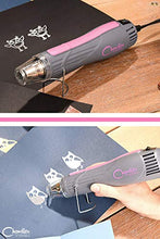 Load image into Gallery viewer, Heat Gun Chandler Tool Dual Temp Hot Air Gun for Crafts, Epoxy Resin, Shrink Wrap, Vinyl, Embossing, Electronics, Phone Repair & DIY (Pink)