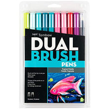 Load image into Gallery viewer, Tombow Dual Brush Pens (Tropical)