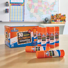 Load image into Gallery viewer, Elmer's All Purpose School Glue Sticks, Washable, 7 Gram, 30 Count