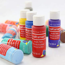 Load image into Gallery viewer, Craft Smart Acrylic Paint Set Value Pack, 16 Colors – All-Purpose Paint Kit for Beginners and Professionals