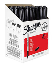 Load image into Gallery viewer, Sharpie Permanent Markers, Fine Point, Black, 36 Count