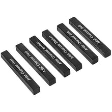 Load image into Gallery viewer, Looneng Square Compressed Charcoal Sticks Assorted, Soft, Medium, Hard, Pack of 6