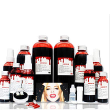 Load image into Gallery viewer, Onkessy Halloween Cosplay Fake Blood Plasma Cream Vampire Makeup Props for Special Effects Theatrical Makeup and Halloween