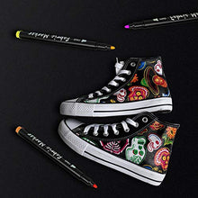 Load image into Gallery viewer, Fabric Pens Permanent No Bleed DAPAWIN Shirt Markers Fabric Markers for T Shirts Markers for Shoes Fabric Permanent Markers Fabric Paint Markers for Clothes Permanent Markers for Fabric