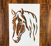 Load image into Gallery viewer, Zzooi Horse Painting Airbrush Stencil for DIY Gifts DIY Shirts DIY Kids Room Wall Painting
