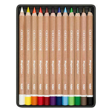Load image into Gallery viewer, Cretacolor MegaColor Pencil Tin, Set of 12 (15-29-012)