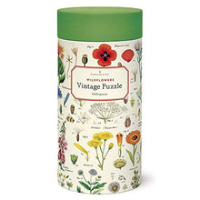 Load image into Gallery viewer, Cavallini Papers & Co. Wildflowers 1,000 Piece Puzzle, Multi