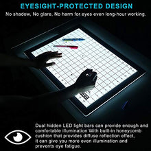 Load image into Gallery viewer, LitEnergy 24.3 Inch Diagonal A3 LED Portable Light Table for Tracing