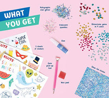 Load image into Gallery viewer, Klutz Make Your Own Gem Stickers Craft Kit
