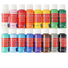 Load image into Gallery viewer, Craft Smart Acrylic Paint Set Value Pack, 16 Colors – All-Purpose Paint Kit for Beginners and Professionals