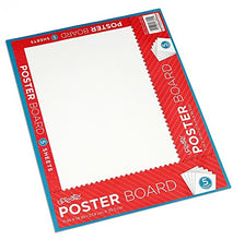 Load image into Gallery viewer, U-Create Ucreate White Poster Board, 11" x 14", 5 Pack (13825)