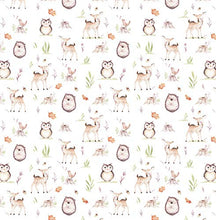 Load image into Gallery viewer, Fawn Woodland Gift Wrap Wrapping Paper - Folded Flat 30 x 20 Inch (3 Sheets)