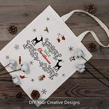 Load image into Gallery viewer, TOPDesign 5 | 12 | 24 | 48 Pack Economical Cotton Tote Bag, Lightweight Medium Reusable Grocery Shopping Cloth Bags, Suitable for DIY, Advertising, Promotion, Gift, Giveaway, Activity (5-Pack)