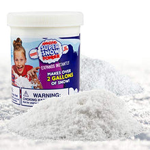 Load image into Gallery viewer, Amazing Super Snow Powder By Be Amazing! Toys - Faux Snow - Makes Over 2 Gallons Of Artificial Snow - Includes Plastic Bucket, Shovel & Mess-Free Play Mat - Non-toxic Snow For Kids – Ages 4+