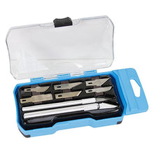 Load image into Gallery viewer, KUMA KU-10003 10 Pcs Hobby Knife, Precision Pen Craft Knives, Art Utility Razor Blades Tool Set
