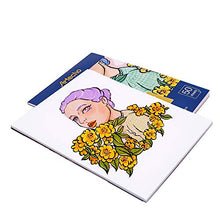 Load image into Gallery viewer, Artecho Marker Pad, Artist Paper Pad, Semi-Translucent for Pen, Pencil and Marker, Fold Over, 18 Pound, 9 x 12 Inch, White, 50 Sheets