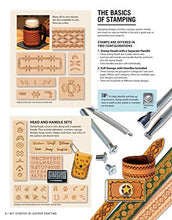 Load image into Gallery viewer, Get Started in Leather Crafting: Step-by-Step Techniques and Tips for Crafting Success (Design Originals) Beginner-Friendly Projects, Basics of Leather Preparation, Tools, Stamps, Embossing, & More