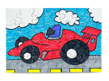 Load image into Gallery viewer, Hygloss Compoz-A-Puzzle, 5 1/2" x 8" Rectangle, 28-Piece, Pack of 24