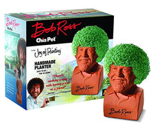 Load image into Gallery viewer, Chia Pet Bob Ross with Seed Pack, Decorative Pottery Planter, Easy to Do and Fun to Grow, Novelty Gift, Perfect for Any Occasion