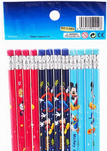 Load image into Gallery viewer, Disney Mickey Mouse and Friends 12 Wood Pencils Pack