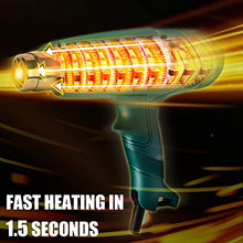 Load image into Gallery viewer, Heat Gun, PRULDE HG0080 Hot Air Gun Kit Dual Temperature Settings 752 -1112 Deg F with 4 Nozzles for Crafts, Shrink Wrapping/Tubing, Paint Removing