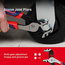 Load image into Gallery viewer, WORKPRO 5-piece Pliers Set with Storage Pouch, 7-Inch Long Nose, 6-Inch Diagonal, 8-Inch Groove Joint, 6-Inch Slip Joint, 8-Inch Linesman, Portable Home Hand Tools