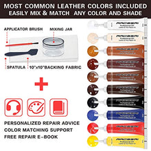 Load image into Gallery viewer, Vinyl and Leather Repair Kit for Couches | P Leather Leather Repair Paint Gel for Sofa, Jacket, Furniture, Car Seats, Purse. Perfect Color Matching for Genuine, Bonded, PU, Faux Leather