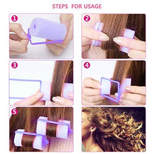 Load image into Gallery viewer, 36 Pieces Foam Sponge Hair Rollers - Soft Sleeping Hair Curlers Flexible Hair Styling Curlers Sponge Curlers for Hair Styling (Purple)