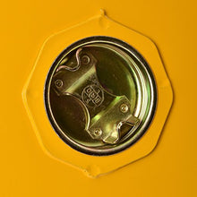 Load image into Gallery viewer, Sandusky Lee SC300F Yellow Steel Safety Cabinet for Flammable Liquids, 1 Shelf, 2 Door Manual Close, 30 Gallon Capacity, 44"Height, 43"Width, 18"Depth