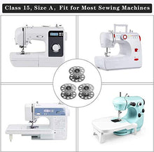 Load image into Gallery viewer, Lyplus Bobbins, 25 Pcs Sewing Machine Bobbins, Embroidery Metal Bobbins with Case Fit for Brother, Singer, Janome and More, Sewing Machine Replacement Accessories