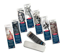 Load image into Gallery viewer, Derwent Watersoluble Sketching Pencils, Metal Tin, 6 Count (0700837)
