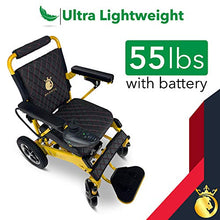 Load image into Gallery viewer, 2020 Limited Edition Remote Control Foldable Electric Wheelchair Mobility Aid Lightweight Motorized Power Wheelchairs (17.5" Wide)