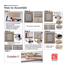 Load image into Gallery viewer, Cross Braces for Wooden Stretcher Bars/Stretching Strips, 5.5" to 69.5" in Length : Art Canvas Frames, DIY - 49.5" for 52" 1Pcs