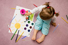 Load image into Gallery viewer, 30 Pack Painting Tools Paint Brushes for Kids, Paxcoo Kids Paint Brushes with Paint Cups Paint Palette Tray for Kids Gifts Birthday Art Party School Prizes