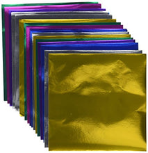 Load image into Gallery viewer, Aitoh DS-2 Double-Sided Foil Origami Paper, 5.875-Inch by 5.875-Inch, 18-Pack